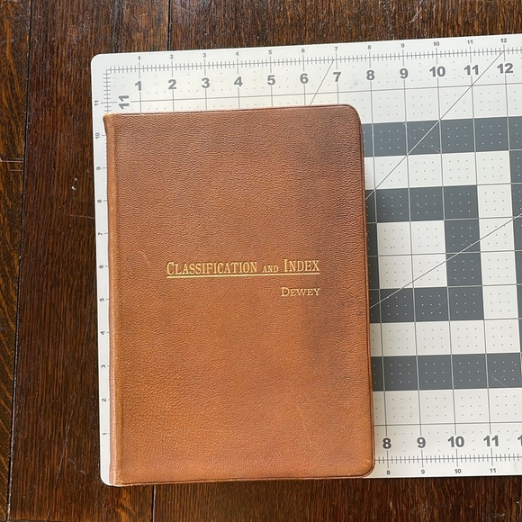 Dewey Decimal Classification and Index by Melvil Dewey, Ed. 8, copyright 1913 - Picture 2 of 16